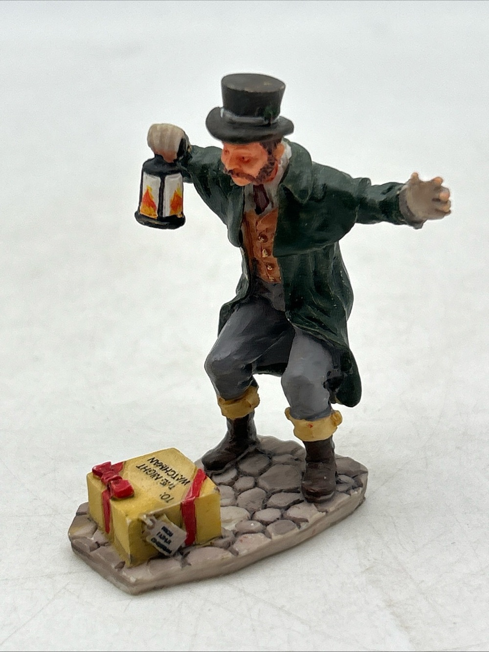 Lemax 1999 The Night Watchman Caddington Village #92306 English Oil Lantern